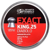 JSB EXACT KING pelety 6,35 mm 1,645 g Diabolo 350 ks