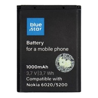 Batéria pre Nokia 6020/5200/5300/3220/5140 1000 mAh Li-Ion Blue Star PREMIUM