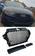 Maketa grilu Audi A3 8V 12- RS3 look čierny lesk