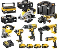 DEWALT COMBO SADA 7ks NÁRADIE 18V 4x5AH TSTAK