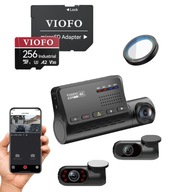 VIOFO A139 PRO 3CH-G 4K + 2X FHD GPS CPL + 256 GB