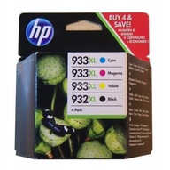 Sada 4 atramentov CMYK HP 932XL + 933XL C2P42AE