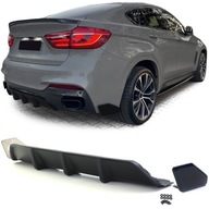 SPOILER DIFÚZOR BMW X6 F16 14-19 ČIERNA