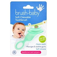 Hryzátko BRUSH-BABY pre deti 10-36 mesiacov 1 ks