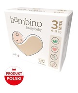 Pampers Bambino Lovely Baby 3MIDI (4-9kg) 28 ks.