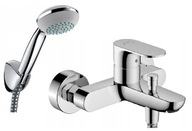 Vaňová batéria HANSGROHE + kubický set pre 2 funkcie