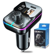 FM BLUETOOTH VYSIELAČ RÝCHLA NABÍJAČKA QC USB PD