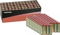 80x TOSHIBA HEAVY DUTY BATTERY R6 AA 1,5V SADA BATÉRIÍ