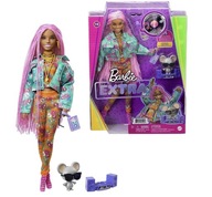 BÁBIKA BARBIE EXTRA MÓDNE BRAILS + DOPLNKY GXF09