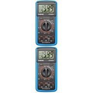 2x Display Voltage Meter Multimeter