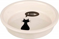 Trixie nízka keramická miska pre mačiatka perzskej mačky