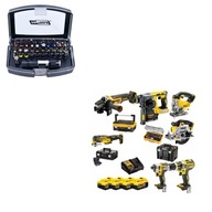 Sada bitov + DEWALT COMBO SET 7ks 18V 4x5Ah