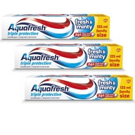 Zubná pasta AQUAFRESH Fresh and Minty 125mlx3