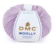 Priadza DMC Woolly 100% merino vlna, farba 061, svetlofialová