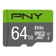 Pamäťová karta microSDXC PNY 64GB konzola smartfónu