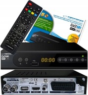 DEKODÉR POZEMNÝ TV TUNER HD DVB-T2 HEVC H.265