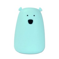 LED RGB nočná lampa BEAR pre deti, nabíjateľná cez USB