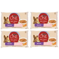 Lososová ryža Purina One Mini DeliCate 16x100g