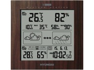 Meteorologická stanica HYUNDAI WS2244W Brown