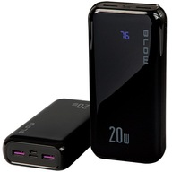 BLOW PowerBank 30000mAh 2xUSB USB-C QC PD LED 20W