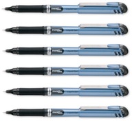Guľôčkové pero 0,5 mm čierne BLN15 Pentel x6