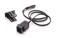 Nabíjačka do zásuvky na motorku 2x USB s káblom SAE