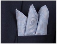 Pánska bunda Boutonniere Pocket Square 30x30cm pre oblek so žakárovou bundou b126