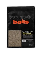 Munch Baits 4mm návnadová peleta - Cream Seed 5kg