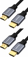 Unitek C139W HDMI - HDMI kábel 3m čierny x2