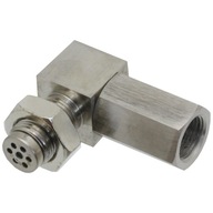 90 STUPŇOVÝ UHLOVÝ EMULÁTOR LAMBDA EURO SONDA ADAPTÉR 3 4 5 M18X1,5 61MM