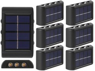 7x Kinkiet Solarny Lampka LED na Słońce +Czujnik