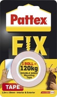 Pattex Fix 120 kg Obojstranná páska 19 mm x 1,5 m