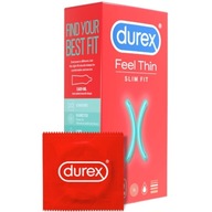 Durex FEEL THIN SLIM FIT tenké a vypasované