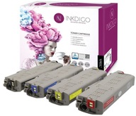 4 x TONER PRE OKI C532DN C542DN MC563DN MC573D CMYK