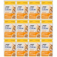 PURINA CAT CHOW Dospelá kuracia cuketa 12x85g