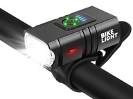 SVETLO NA BICYKEL USB ZADNÉ PREDNÉ LED SET