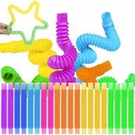 Tubes Sensory Pop Tubes Set XXL 20 ks