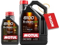 MOTUL 8100 X-CLEAN EFE 5W30 6L (5L+1L) ACEA C2/C3