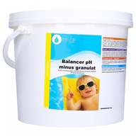 PH-mínus granule, zníženie pH v bazéne s jacuzzi, bazénová chémia, 5kg