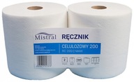 UTERKOVÝ PAPIER ČISTIČ CELULÓZY 2X200M ABSORBENT