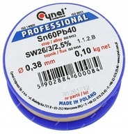 CÍN S KAPULÁČNOU TUKOU CÍNNÍK 0,38mm 100g 0,38