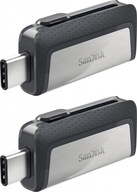 Pendrive SanDisk Ultra Dual Drive Type-CTM Flash Drive USB-C 32GB x2