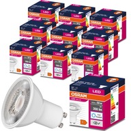 10x GU10 LED žiarovka 4,5W = 50W 350lm 6500K OSRAM