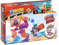 T-Racers Pirate Shark Launcher - Súprava vozidiel