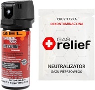 Saber Red MK2 Crossfire paprikový sprej gél - 41 ml WIPES KIT