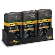 Jacobs Barista Crema zrnková káva 3x 1kg