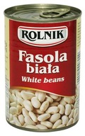 Rolník Biela fazuľa v konzerve Biela fazuľa 400 ml