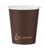 300ml papierový pohár s potlačou kávy 4 YOU