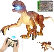 DINOSAUR S DIAĽKOVÝM INTERAKTÍVOM AKO ŽIVÉ REČIACE LED