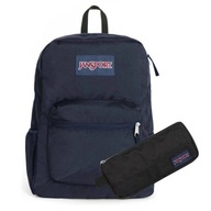 Sada námorníckych každodenných mestských ruksakov JanSport Cross Town + čierny peračník